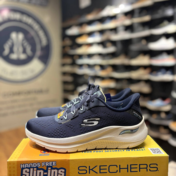Men's Skechers Slip-ins Arch Fit 2.0-Vortaro — Navy / Blue
