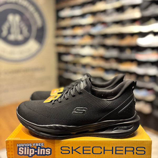 Men's Skechers Slip-ins Relaxed Fit: Arch Fit Orvan - Kincade — Black