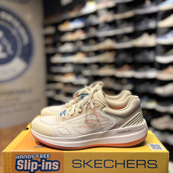 Women's Skechers Go Run Pulse 2.0 - Cross Roads — Taupe/Coral