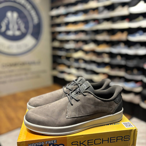 Men's Skechers Slip-ins Mark Nason: New Wave Cup - Embur — Charcoal