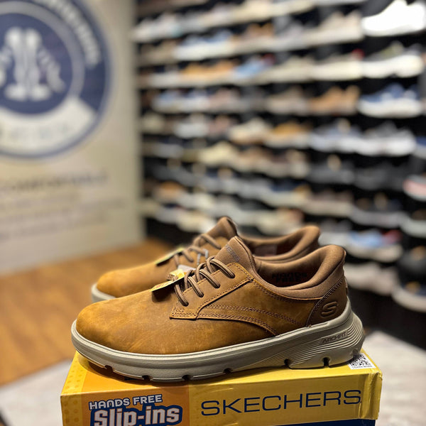 Men's Skechers Slip-ins Relaxed Fit: Arch Fit Garza - Langston — Brown
