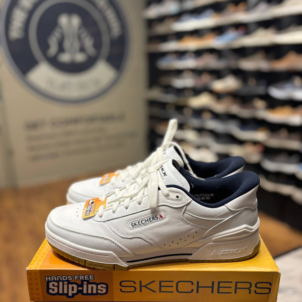 Men's Skechers Slip-ins: Recoil — White / Navy