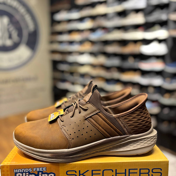 Men's Skechers Slip-ins RF: Slade - Zachary — Brown