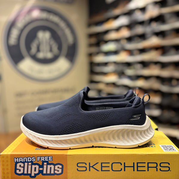 Women's Skechers GO WALK NOW - Eliana — Navy/White