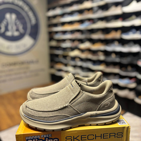 Men's Skechers Hands Free Slip-ins: Arch Fit Superior - Talbert — Taupe