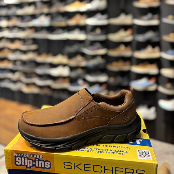 Skechers 205312WW - Chocolate Brown - Size 47.5