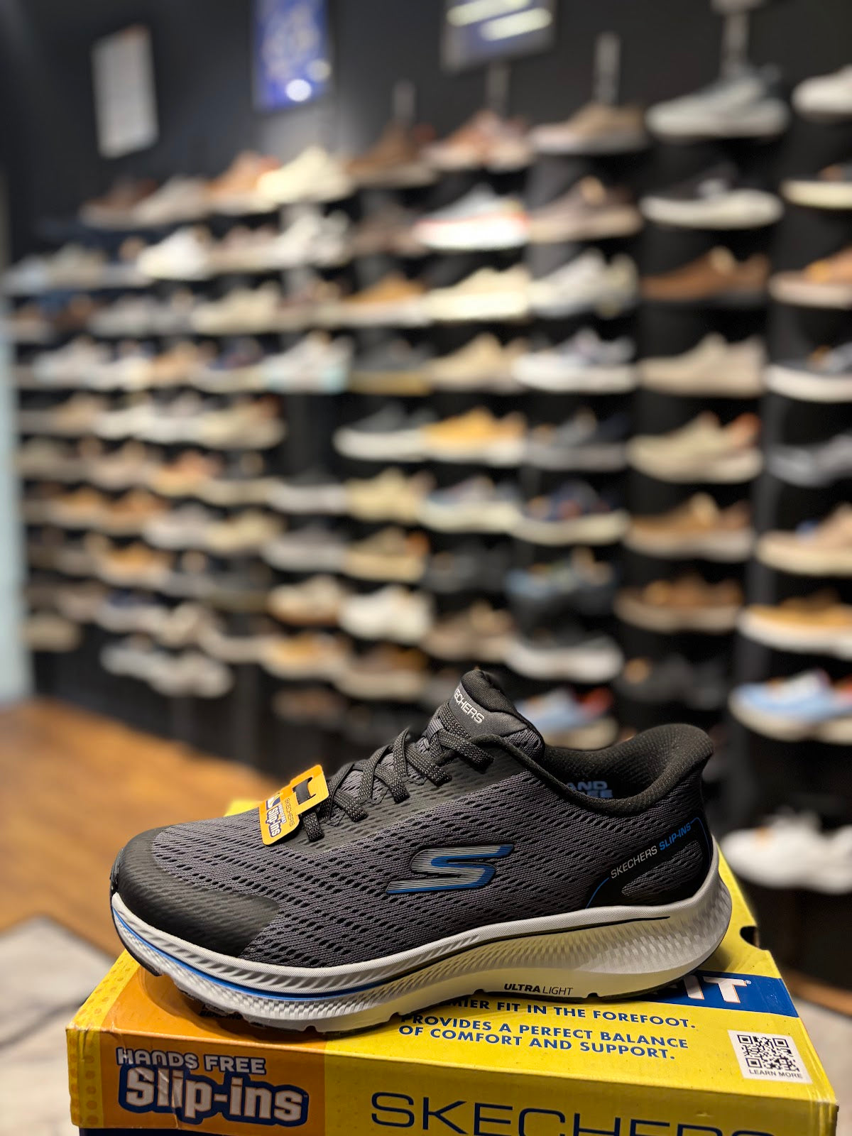 Skechers 220880 - Charcoal/Black - Size 45.5