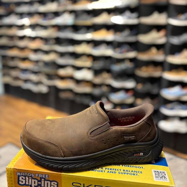 Men's Skechers Slip-ins Work Slip-Resistant: Arch Fit Crosser