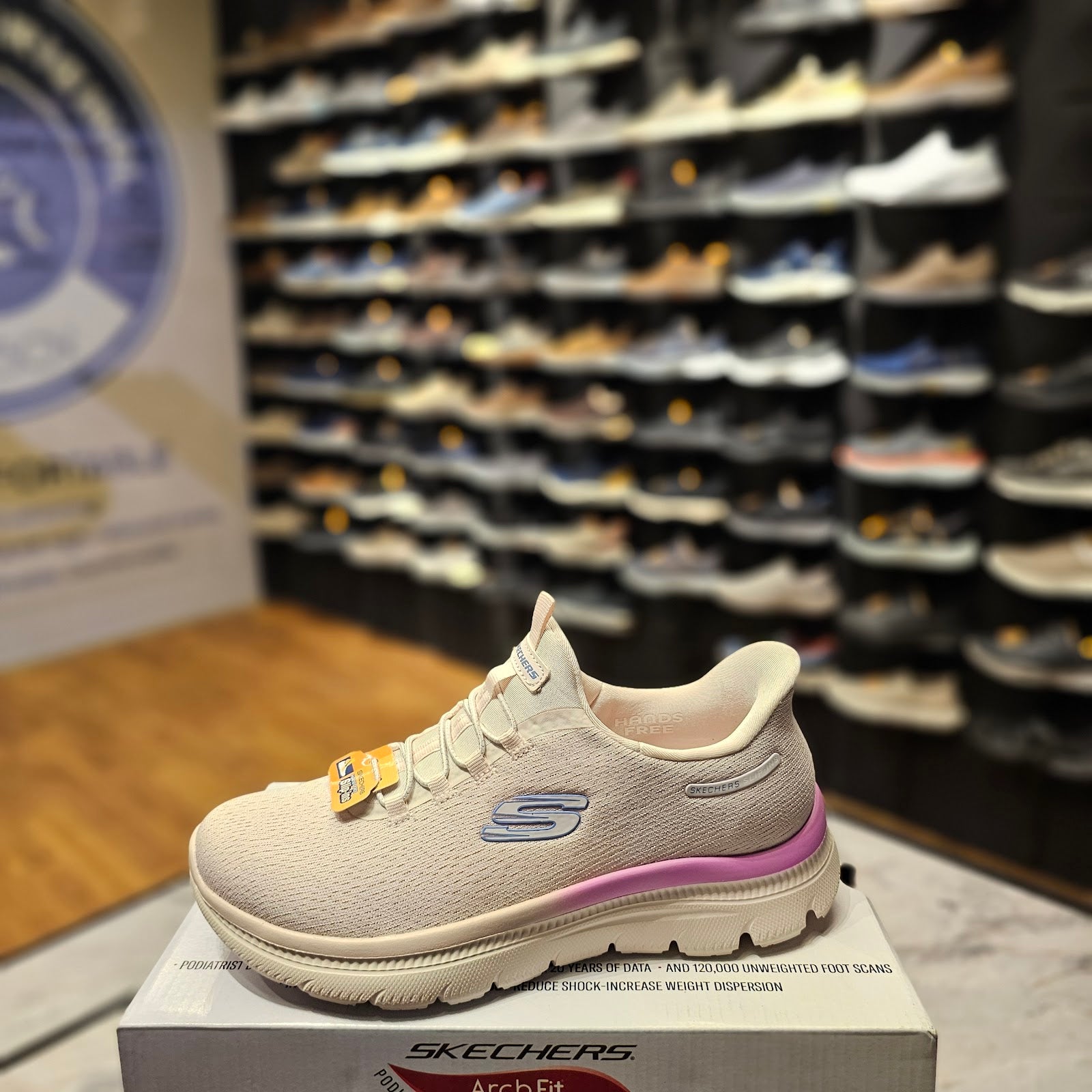 Women's Skechers Hands Free Slip-ins: Summits Plus - Shimmering Stride