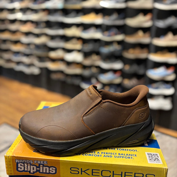 Skechers 205547 - Chocolate Brown - Size 45.5