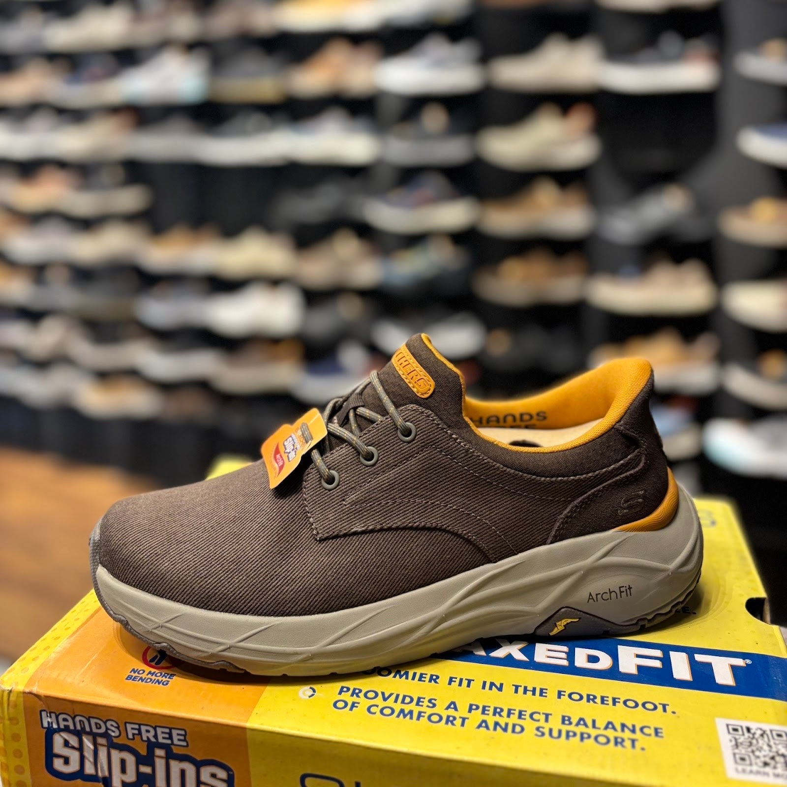 Skechers 205795 - Chocolate - Size 45.5