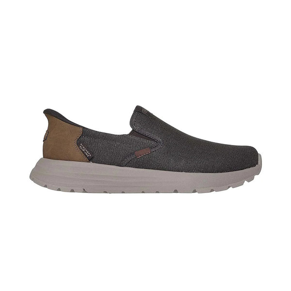 Men's Hands Free Slip-ins Relaxed Fit: Kornell - Jude — Chocolate