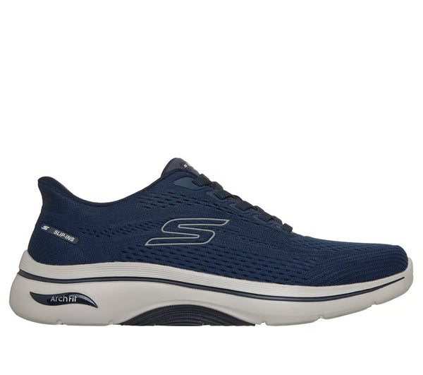 Men's Slip-ins: GO WALK Arch Fit 2.0 - Percy — Navy/Gray