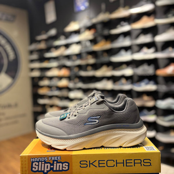 Men's Skechers Relaxed Fit: D'Lux Walker 2.0 - Bravik — Gray