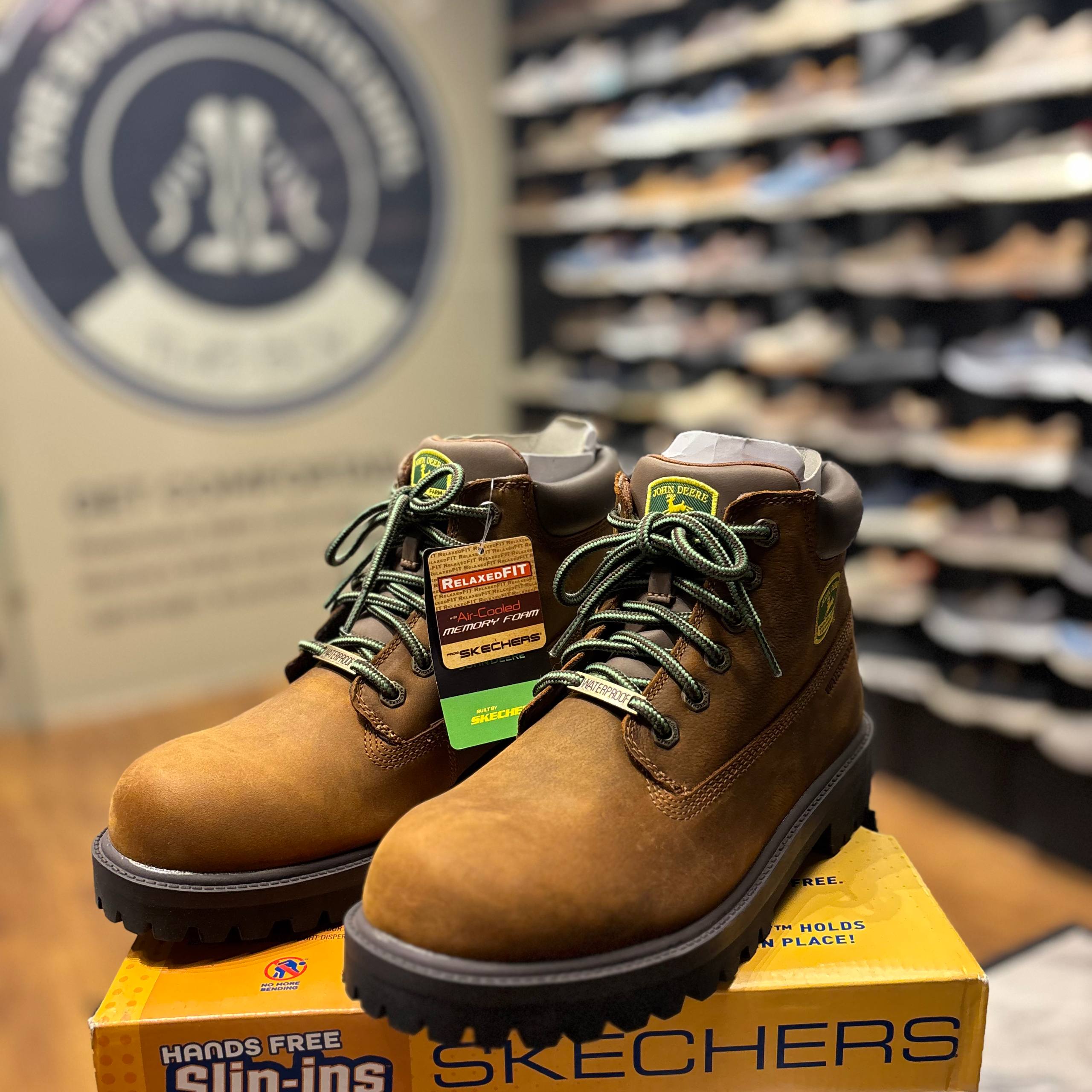 Men's Skechers John Deere Waterproof: Sergeants - Dozer