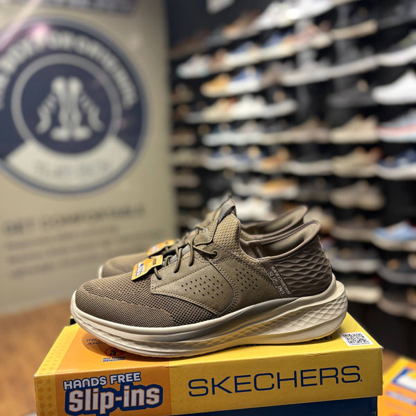 Men's Skechers Slip-ins Slade-Caster — Khaki
