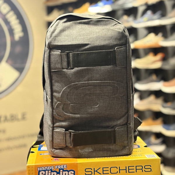 Skechers Urban Skater Utility Backpack — Heather Grey