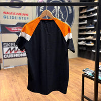 Black/Orange
