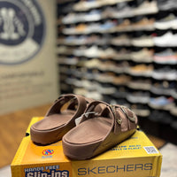 Women's Skechers Foamies: Arch Fit Cali Breeze - Gold Star