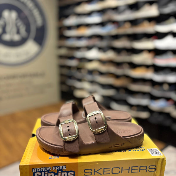 Women's Skechers Foamies: Arch Fit Cali Breeze - Gold Star