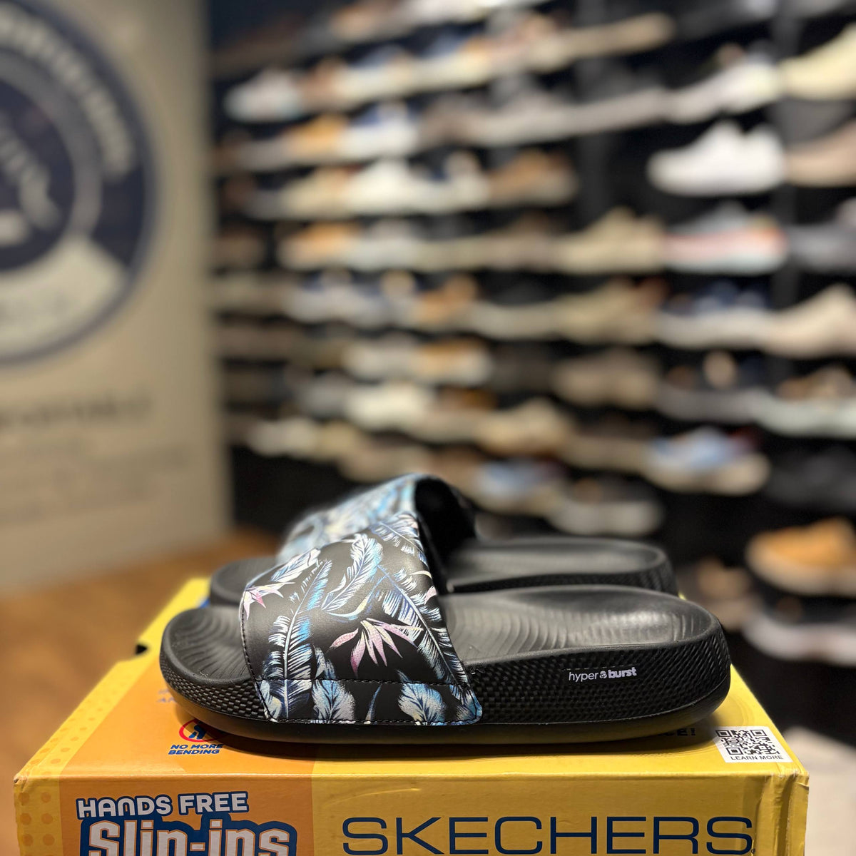Women's Skechers Hyper Slide - Island Palms