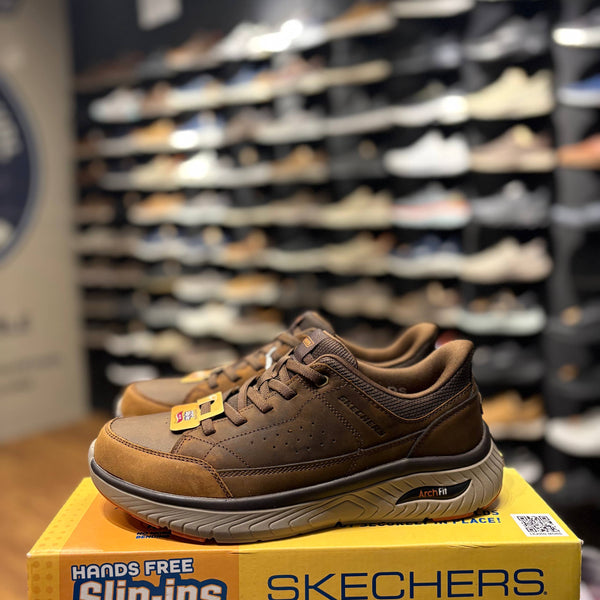 Men's Skechers Arch Fit Felix — Dark Brown
