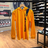 Reebok Vertical Vector Graphic Hooded Long Sleeve T-Shirt
