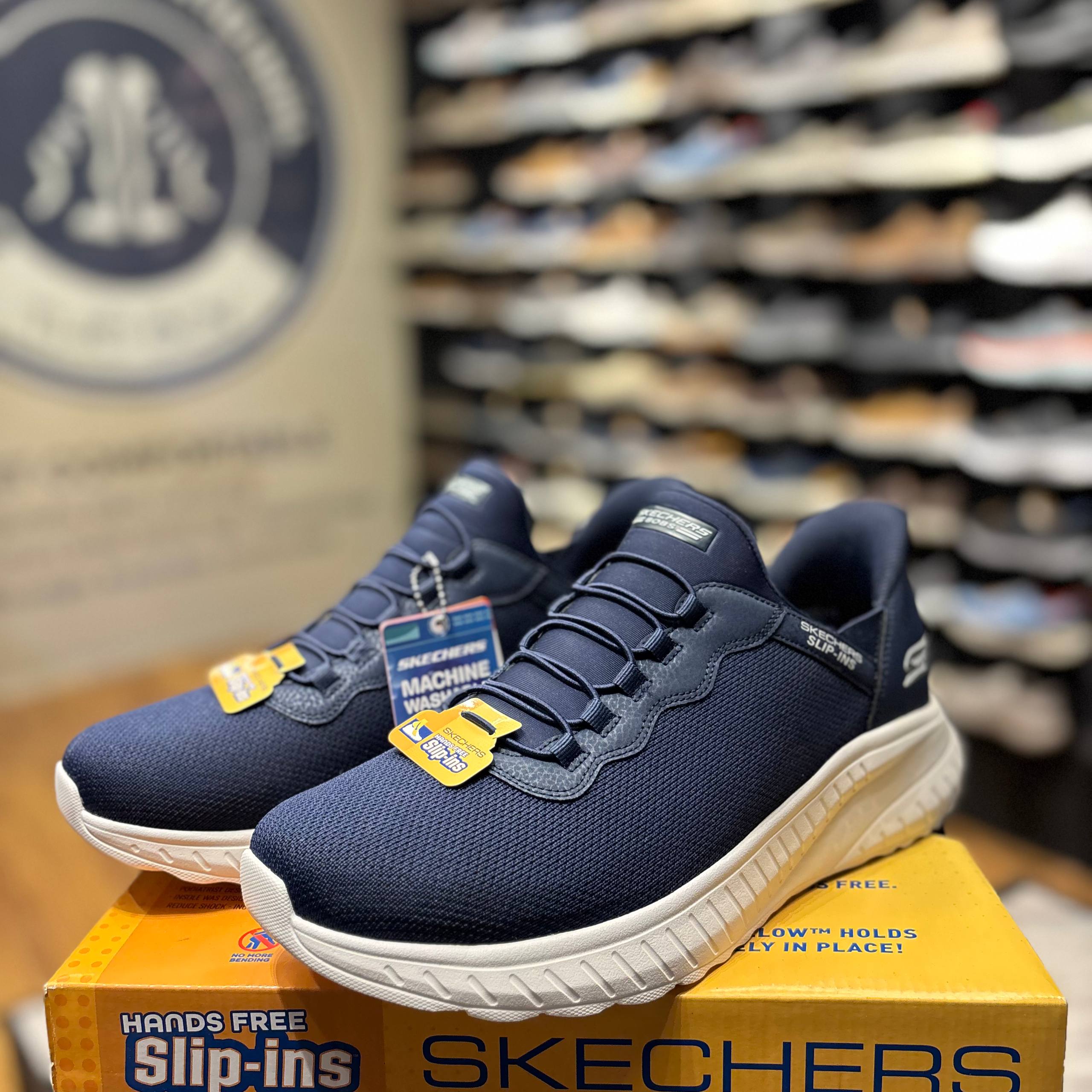 Men's skechers Hands Free Slip-ins®: BOBS Sport™ Squad Chaos - Daily Hype