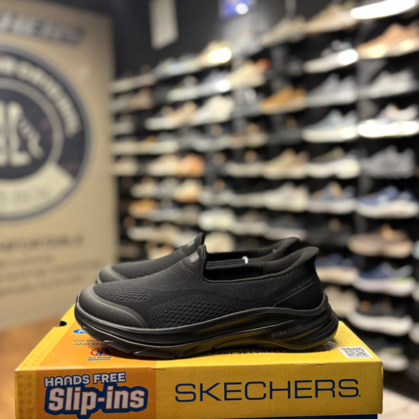 Women's Skechers Go Walk 8 Slip-On Walking Shoes — Black