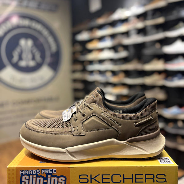 Men's Skechers Slip-ins Relaxed Fit: Toliver - Vito — Khaki