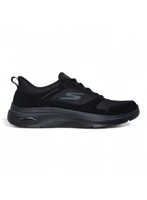 Men's Slip-ins: GOwalk Arch Fit 2.0 - Seared — Black/Black