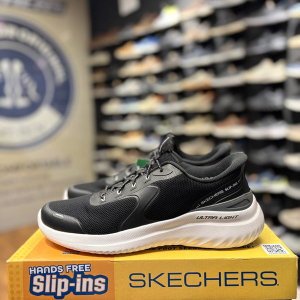 Men's Skechers Hands Free Slip-ins: Track - Bucolo — Black