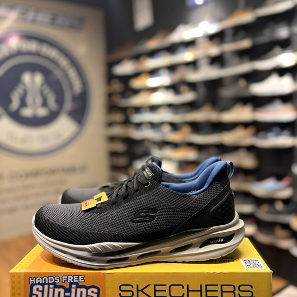 Men's Skechers Slip-ins Relaxed Fit: Arch Fit Orvan - Kincade — Black