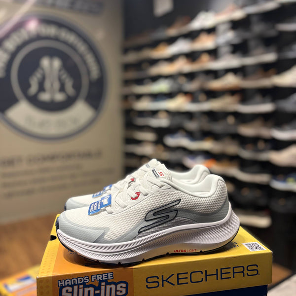 Men's Skechers Go Run Consistent 2.0 — White/Navy
