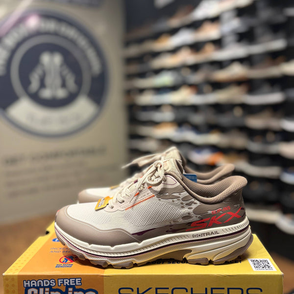 Women's Skechers Go Run Trail Altitude 2.0 — Taupe/Coral