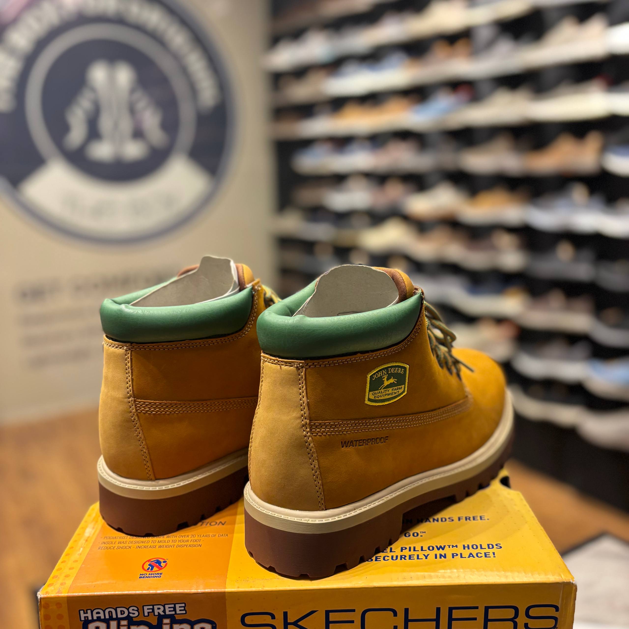Men's Skechers John Deere Waterproof: Sergeants - Dozer