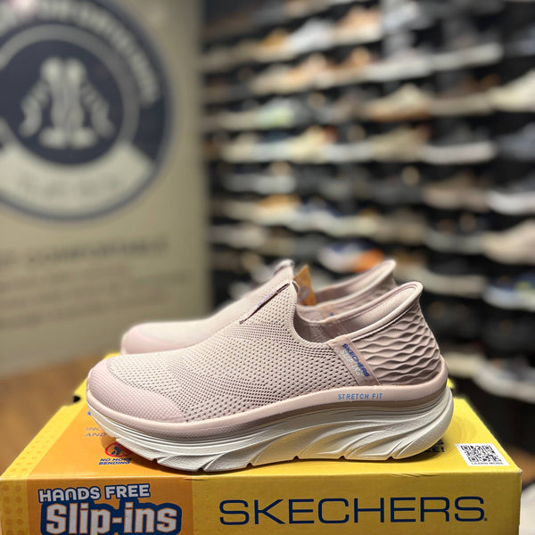 Women's Skechers Slip-ins Relaxed Fit: Sport D'Lux Walker — Mauve