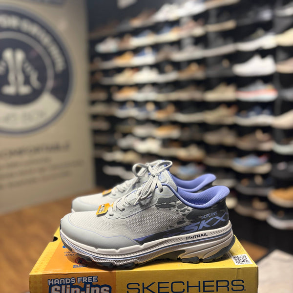 Women's Skechers Slip-ins: Outdoor GOrun Trail Altitude 2.0 - Utmost Tread — Gray / Lavender