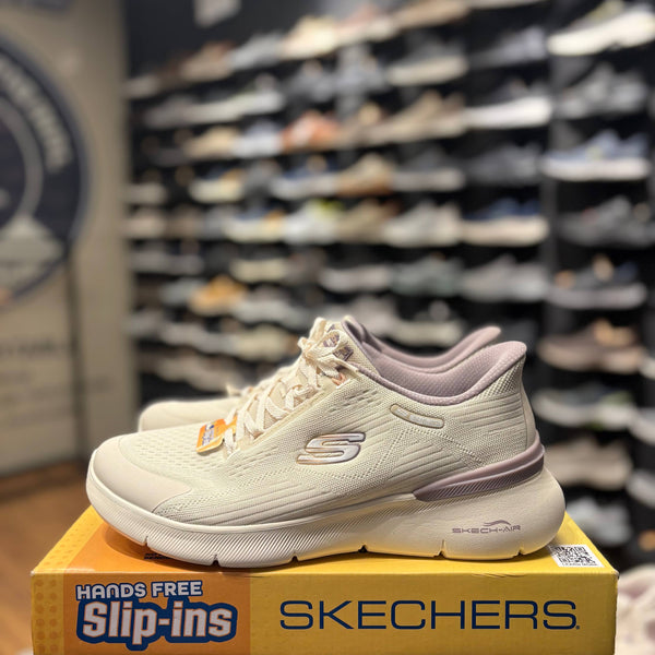 Women's Skechers Slip-Ins: Skech-Air Dynamight 2.0 - Upward Shift — Natural purple