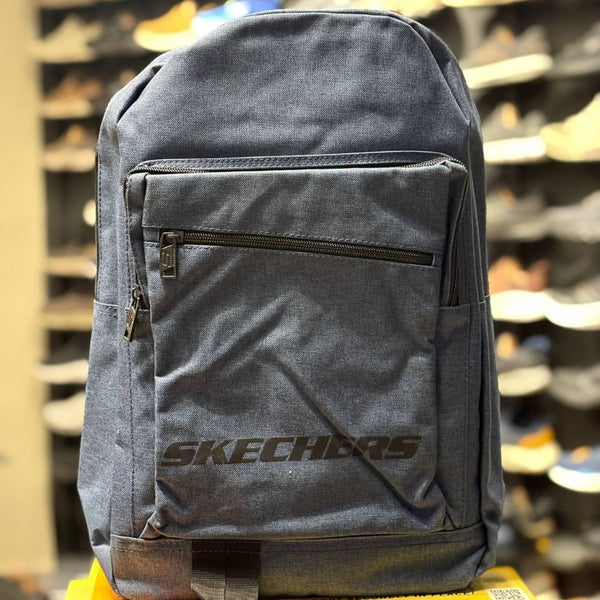 Skechers Classic Urban Commuter Backpack — Heather Slate Blue