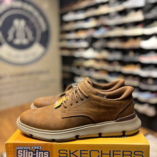 Men's Slip-ins Relaxed Fit: Arch Fit Garza - Langston — Brown