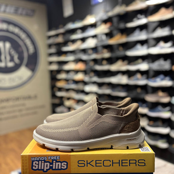 Men's Skechers arch fit Garza — Taupe