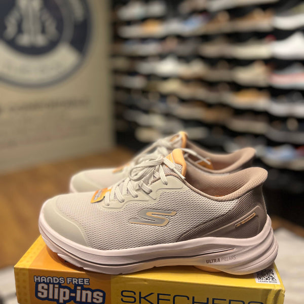 Women's Skechers Hands-Free Slip-ins GO WALK 8 — Natural / Orange